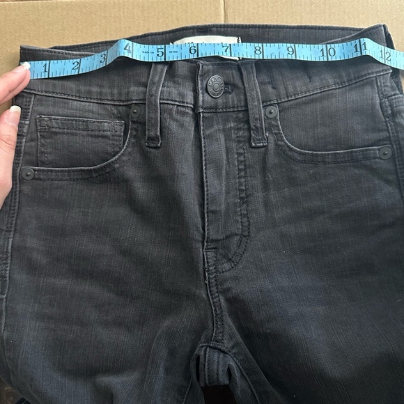 Madewell 9” High Rise Skinny Jean Grey Size 27?(24!)(Check Measurements) - Picture 8 of 13